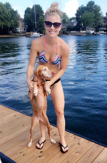Julie and Sadie Lake Norman