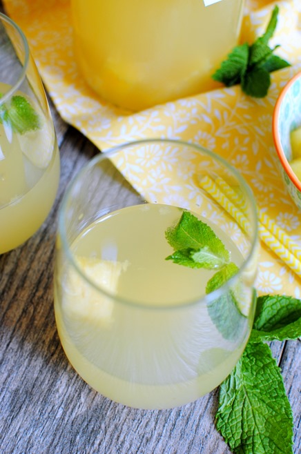 Pineapple Mint Sangria Pineapple Mint Sangria