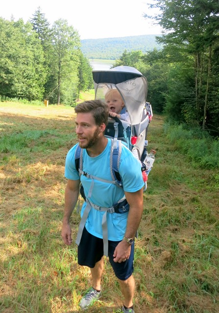 Snowshoe Mountain Hiking with Baby