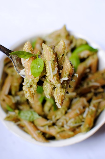 Avocado Pesto Pasta