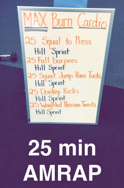 Burn Boot Camp Cardio Workout