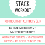 Cardio Stack Workout Cardio Stack Workout