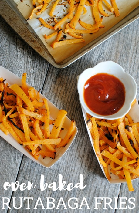 Oven Baked Rutabaga Fries