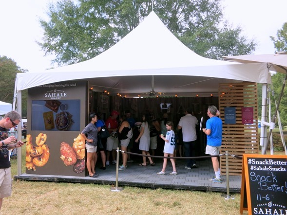 Sahale Snacks Festival in the Park