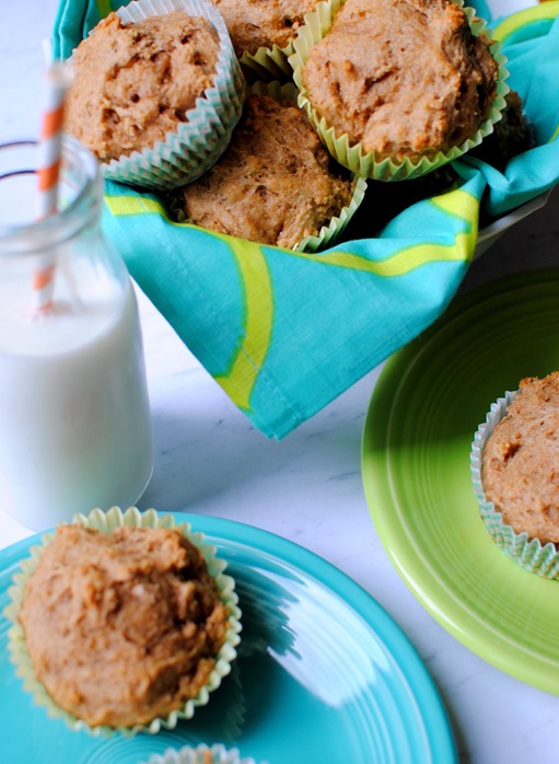 Toddler Approved Greek Yogurt Whole Wheat Muffins