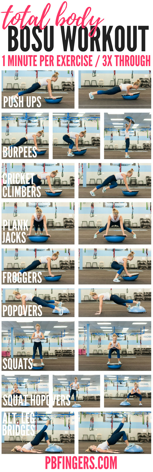 Elevate Your Fitness Full Bosu Ball Training Sessions