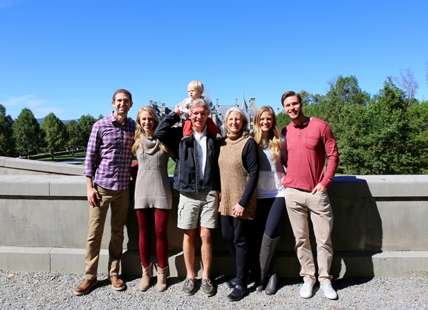 Biltmore Estate with Family