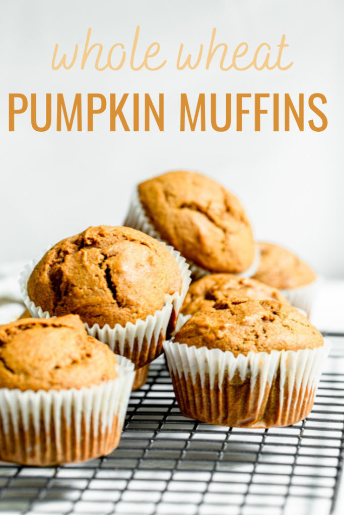 Whole Wheat Pumpkin Muffins