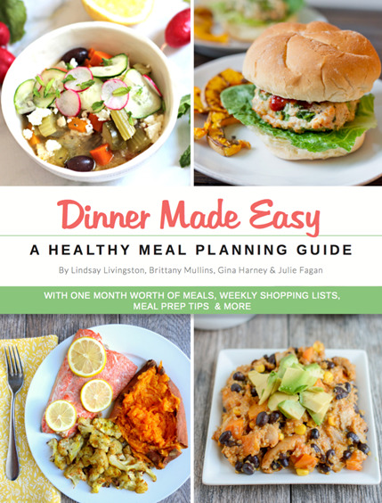 Dinner Made Easy - One Month Healthy Dinner Meal Plan