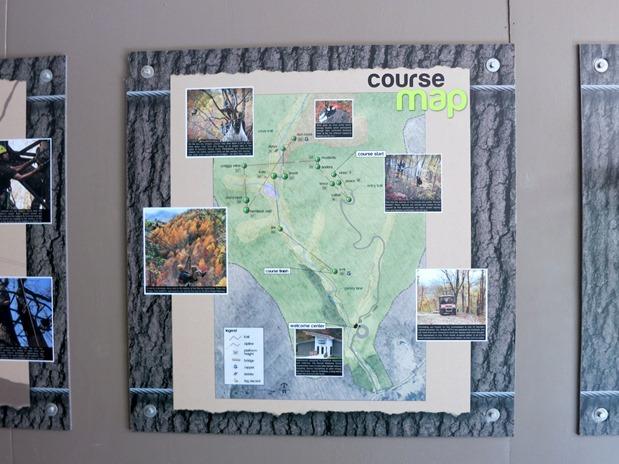 Navitat Zip Lining Map