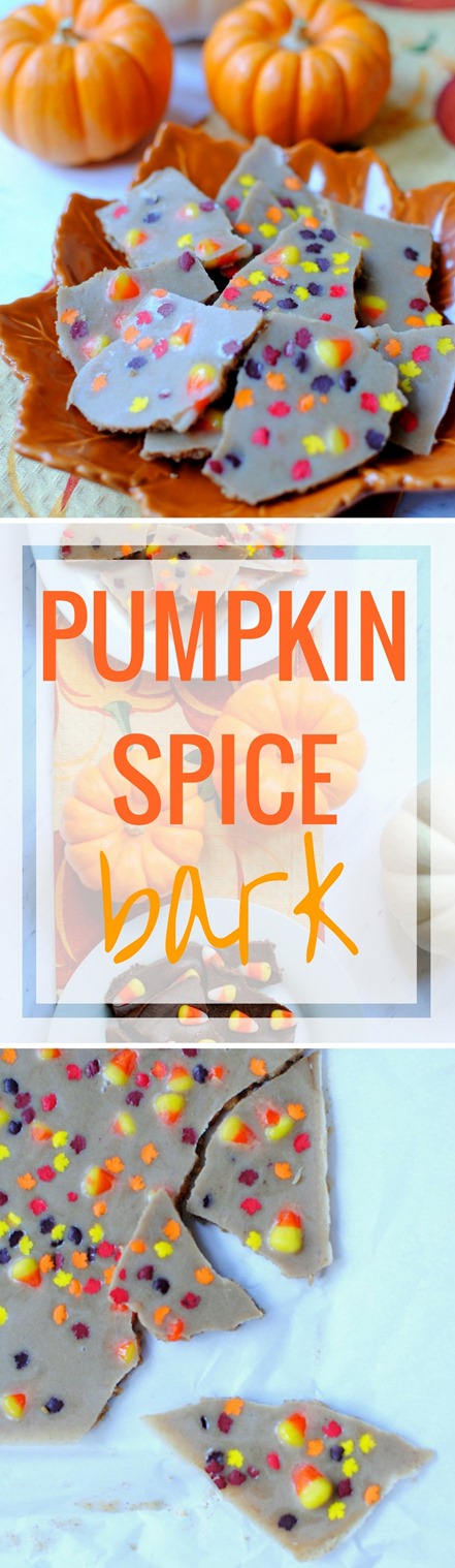 Pumpkin Spice Bark (Easy, healthy and made with coconut oil!)