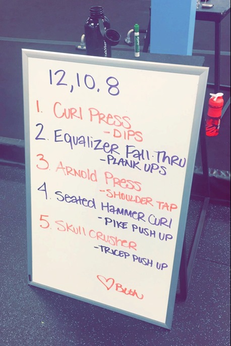 Shoulder Bicep Tricep Workout