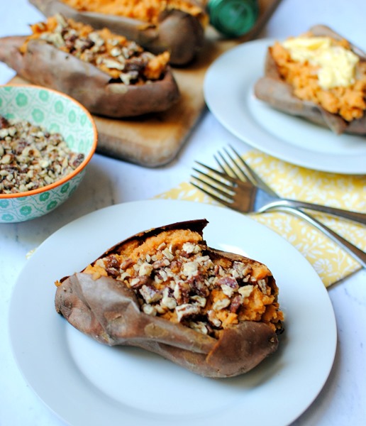 Twice Baked Sweet Potatoes Recipe