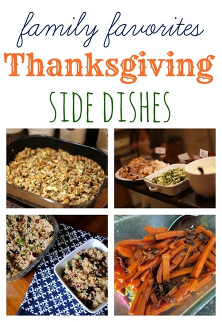 Family Favorite Thanksgiving Side Dishes
