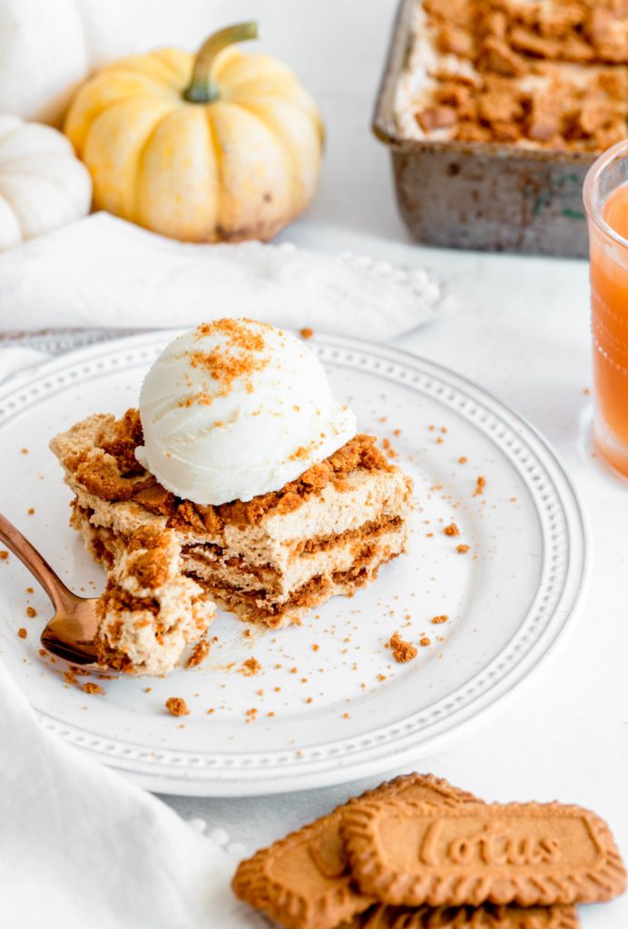 Pumpkin Icebox Cake