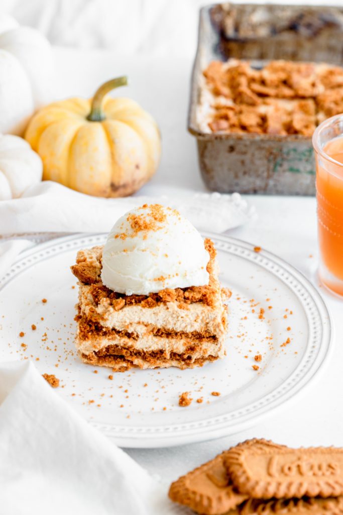 Pumpkin Icebox Cake