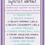 Killer Upper Body Superset Workout