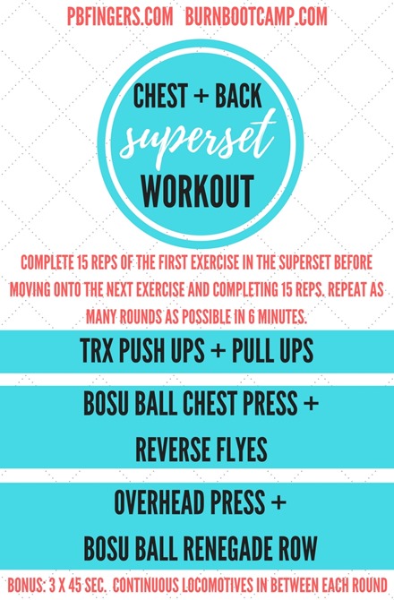 Chest and Back Workout