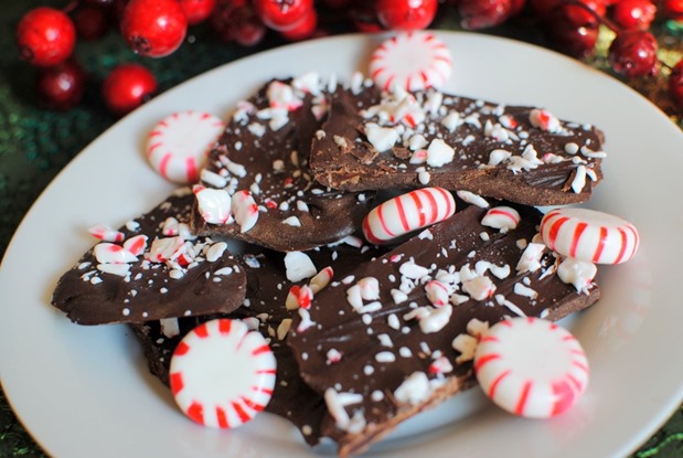 Dairy Free Peppermint Bark