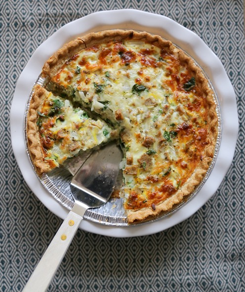 Easy Deep Dish Quiche