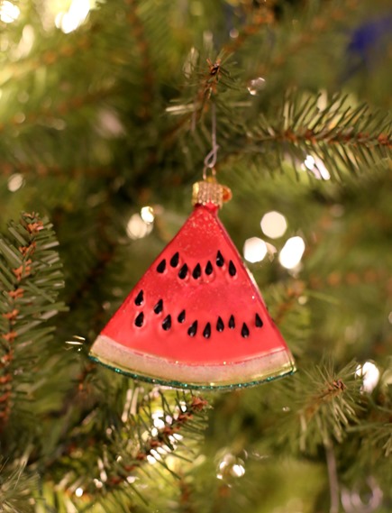 Watermelon Ornament