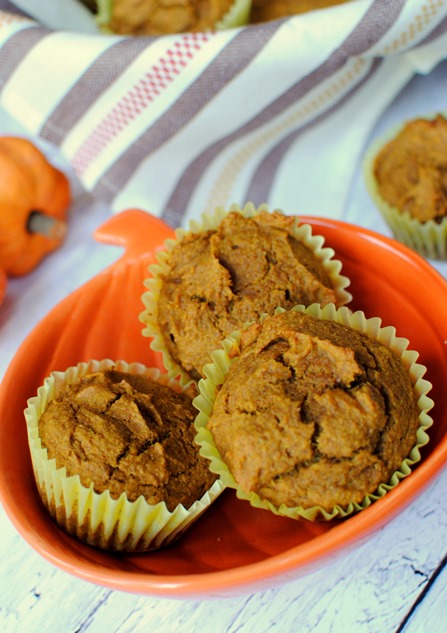 Whole Wheat Pumpkin Muffins