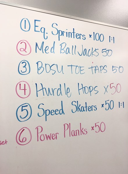 Athletic Conditioning Workout Burn Boot Camp