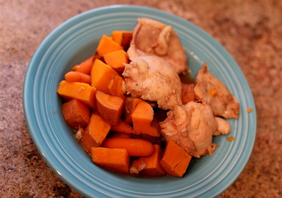Crock Pot Garlic Chicken Thighs