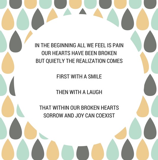 Grief and Joy Can Coexist