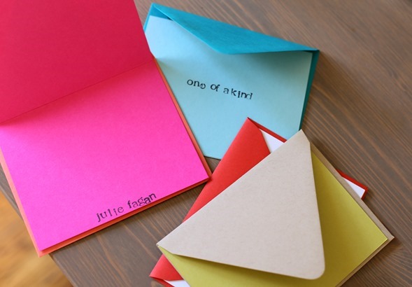 Homemade Cards Holiday Gift