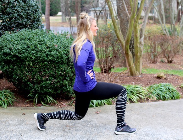 Lunge Leg Workout