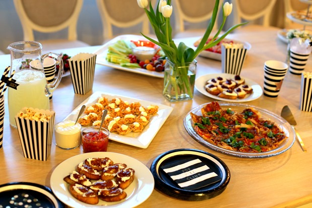 NYE Decor and Food