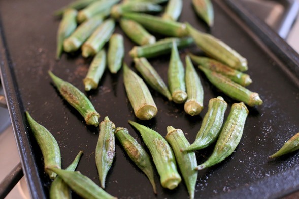 Roasted Okra