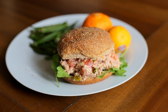 Tuna Salad Sandwich Lunch