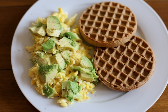 Waffles and Eggs