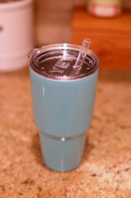 teal sea foam yeti tumbler