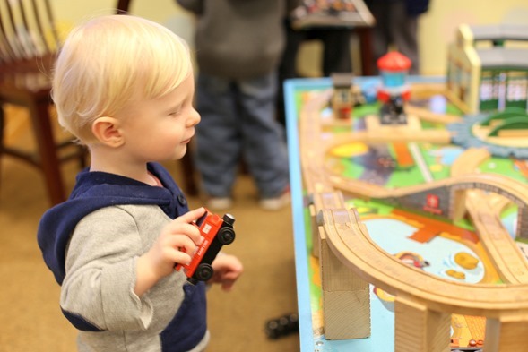 Barnes & Noble Trains