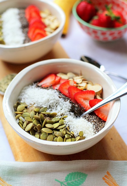 Dairy Free High Protein Hemp Oatmeal