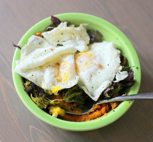 Sweet Potato Egg Bowl