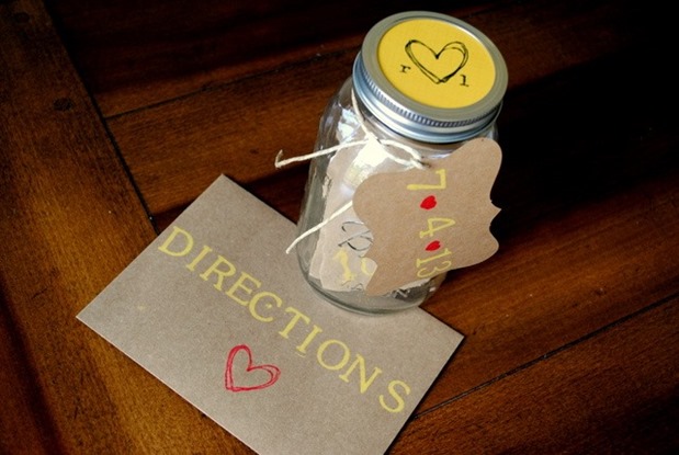 date night idea jar