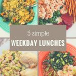 Weekday Lunches