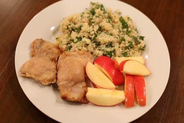 Chicken Thighs and Quinoa
