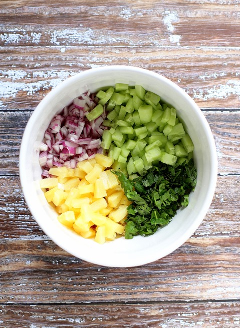 Cold Quinoa Salad Ingredients