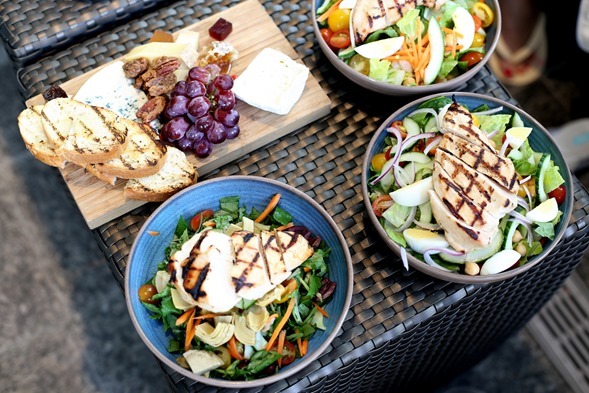 Ritz Carlton Aqua Lounge Food