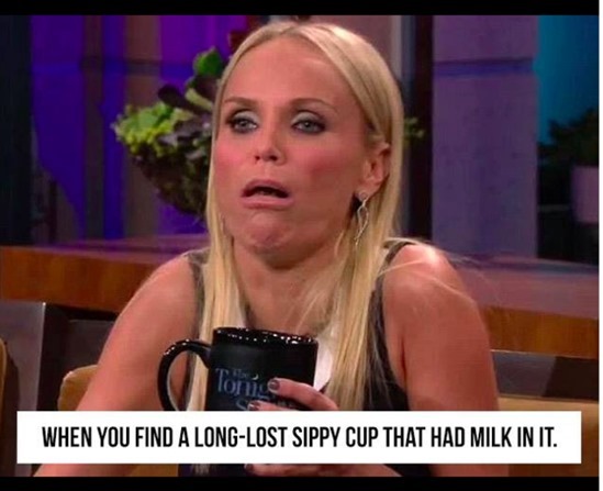 Sippy Cup with Old Milk meme