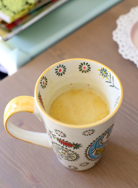 golden milk latte
