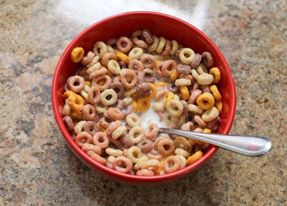 Fruity Cheerios with Milk Fruity Cheerios with Milk