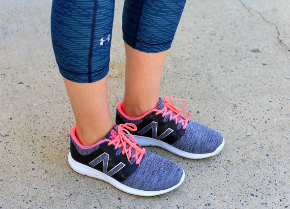 New Balance Pink Gray Sneakers