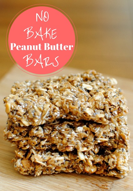 No Bake Peanut Butter Bars No Bake Peanut Butter Bars