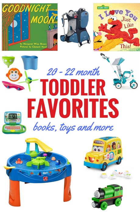 20 - 22 Month Toddler Favorites